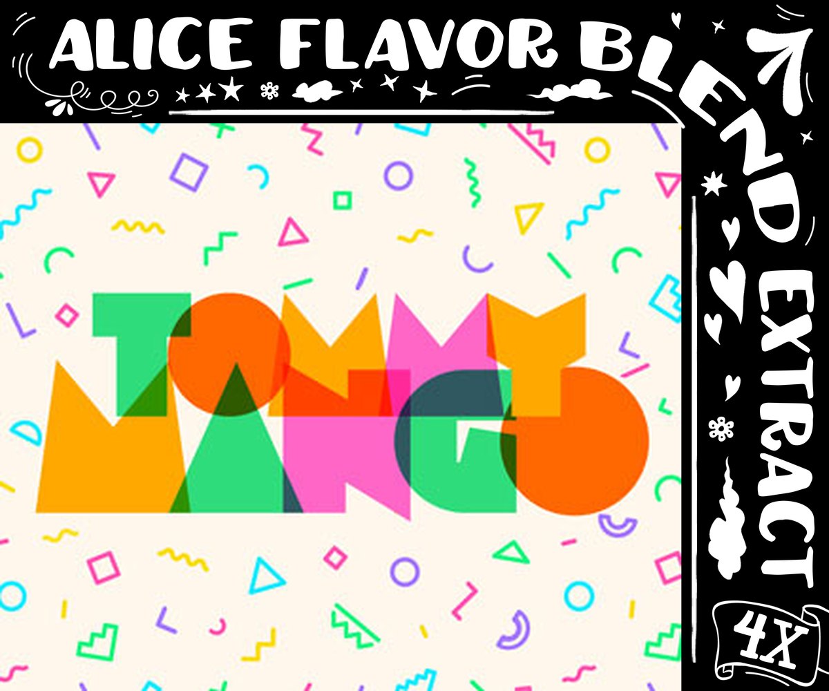 Tommy Mango – Alice Flavor Blend, 4X extract
